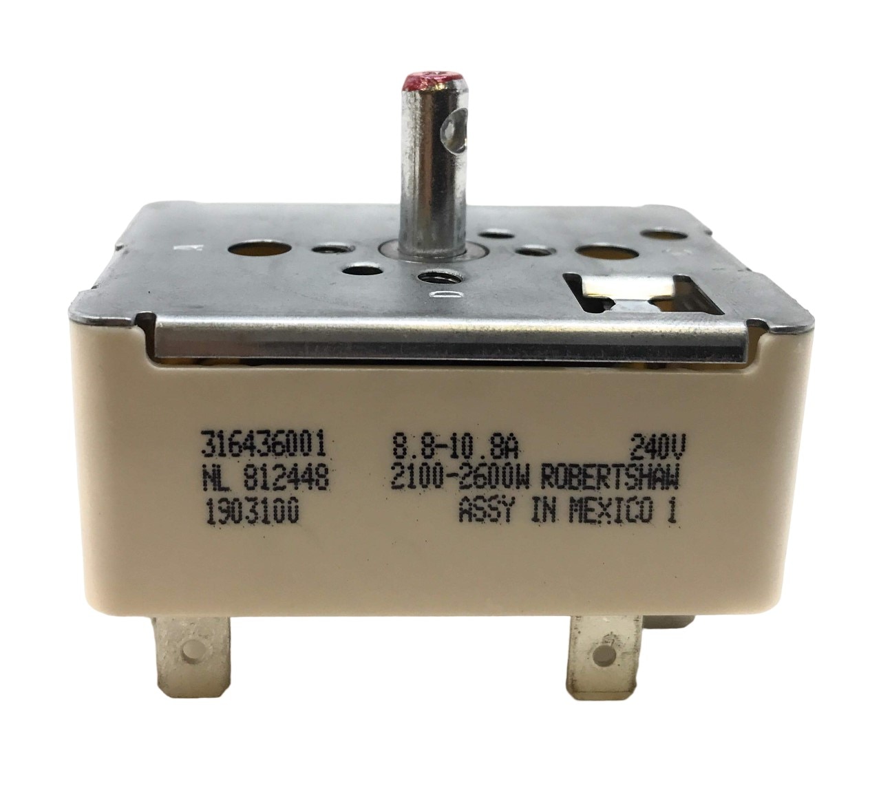 WB24X25013 Electric Range Infinite Control Switch Replacement For GE Appliances