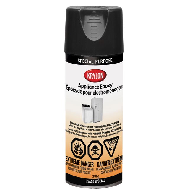 KRYLON KRYLON PAINT APPLIANCE BLACK EXPOY 3206