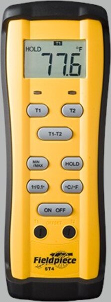 ST4 - Dual Temperature Meter Type K - Displays T1 & T2