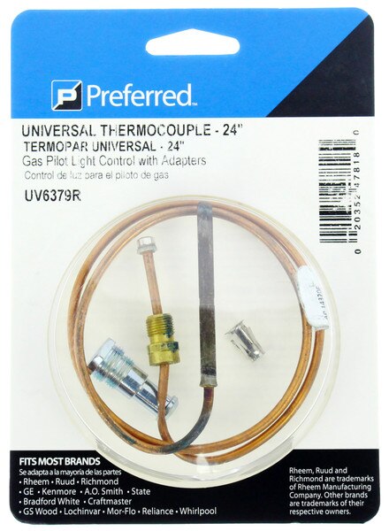 Rheem Water Heater Thermocouple Replacement Rheem Thermocouple Kit