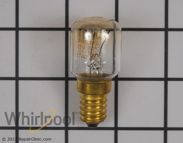 Whirlpool oven on sale light bulb