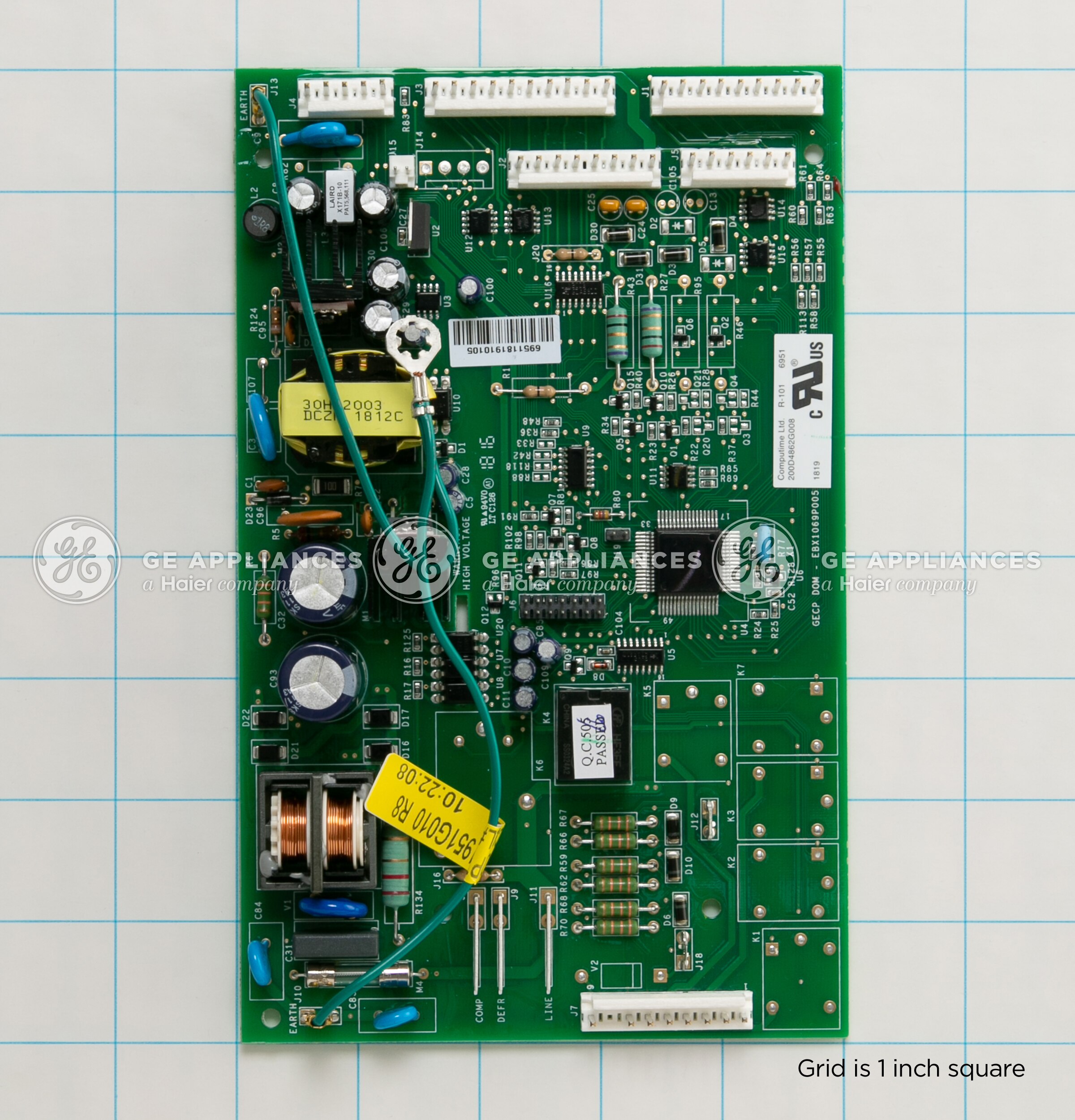 GE APPLIANCES BOARD ASM MAIN CONTROL WR55X10922